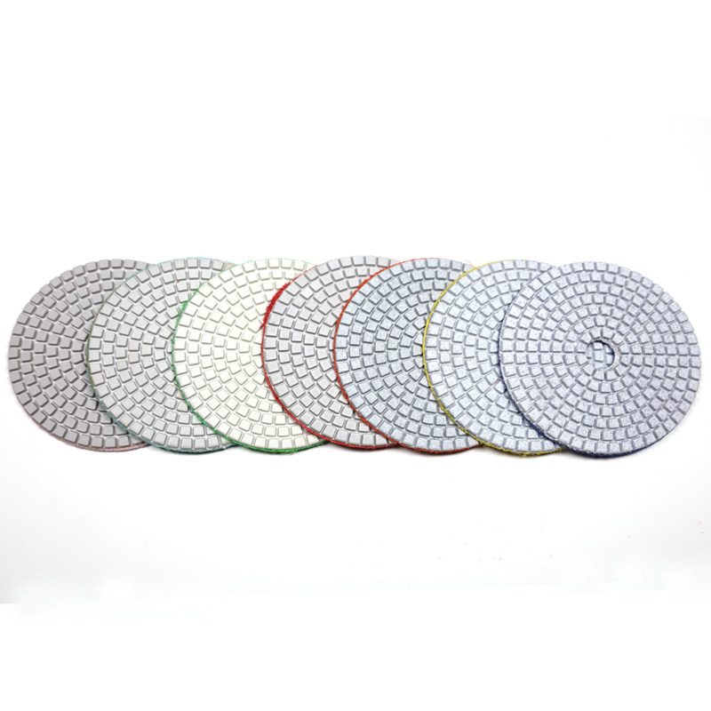 Flexible White Polishing Pad Dry and Wet use