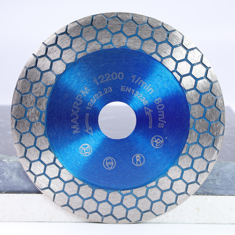 Honeycomb Diamond Saw Blade Ceramic Miter Cutting Saw Blade 45 degree Cutting Disc