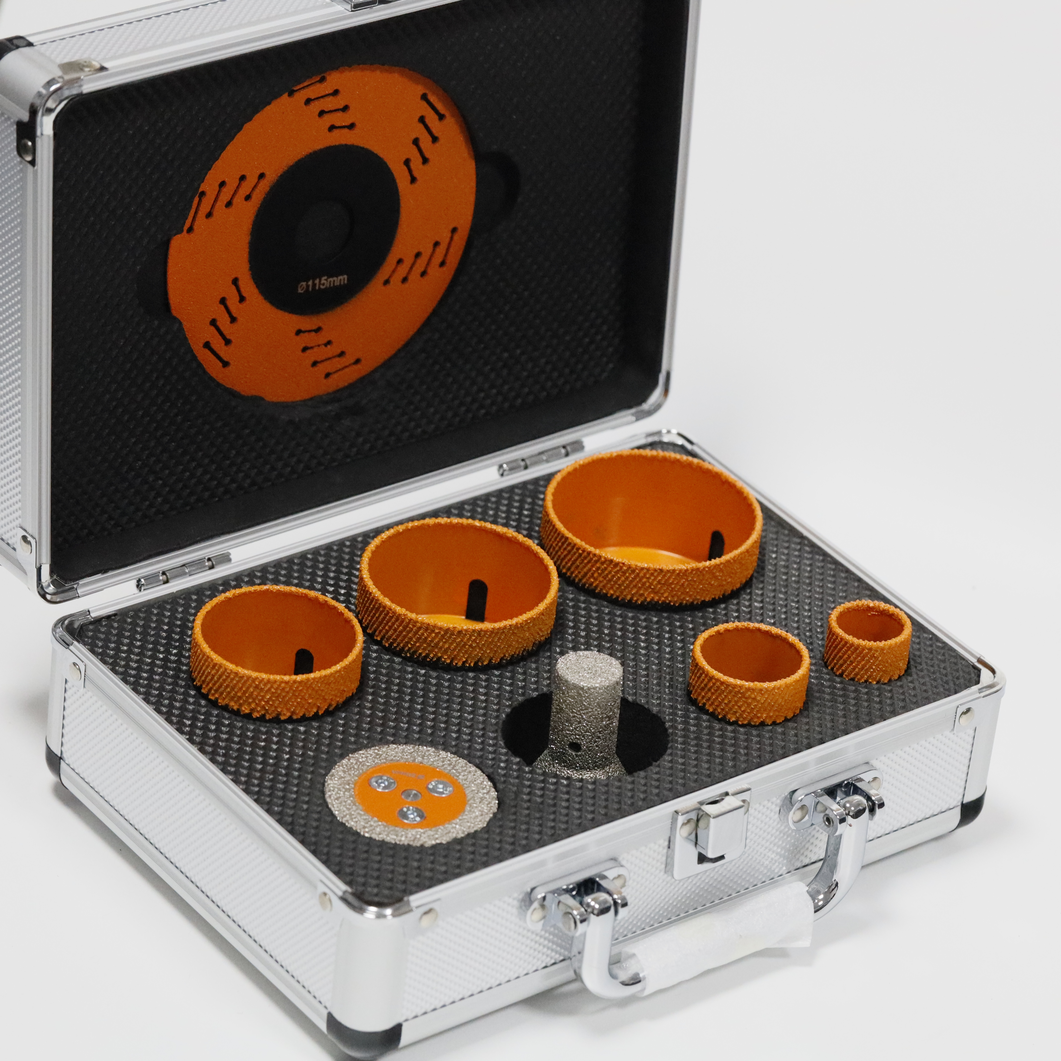 Advanced Vacuum Brazed Technology Diamond Drill Bits, Matrix Design