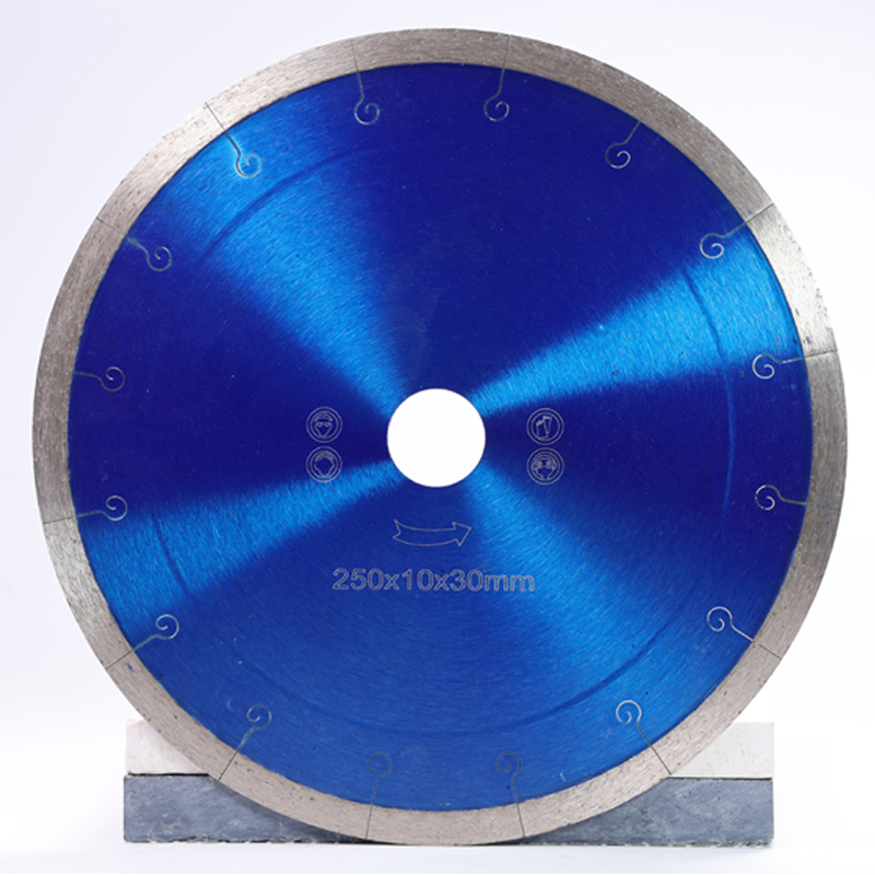 Continuous Rim J slot Diamond Saw Blade for Granite