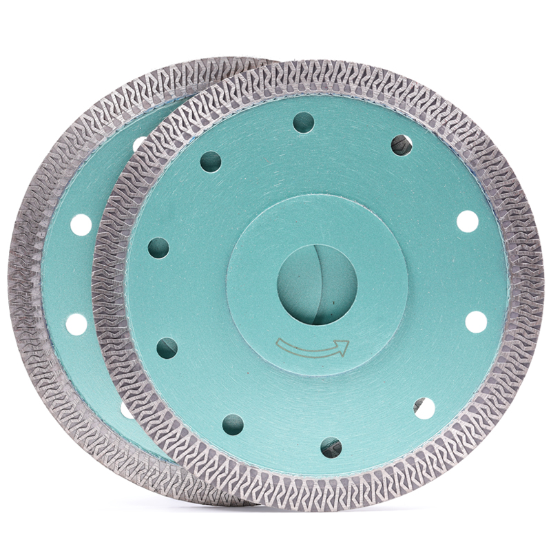 125mm R Turbo Diamond Saw Blade for Porcelain Tile