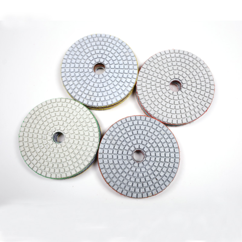 Flexible White Polishing Pad Dry and Wet use