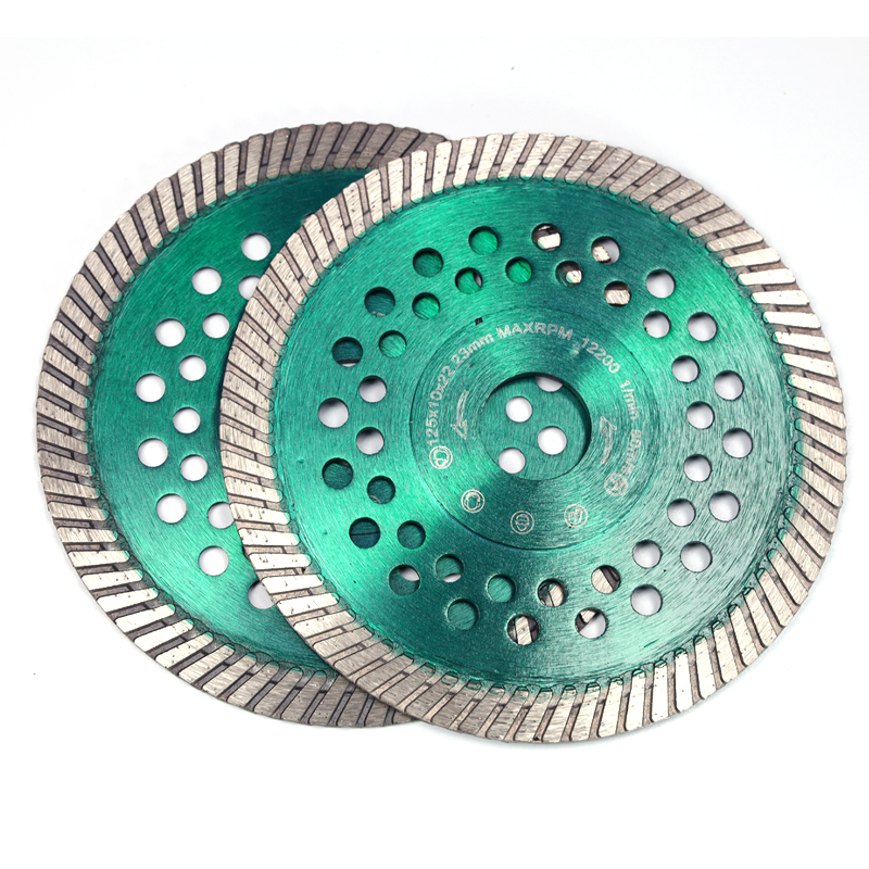 Granite Turbo Diamond Saw Blade Dry Cutting Saw Blade for Granite