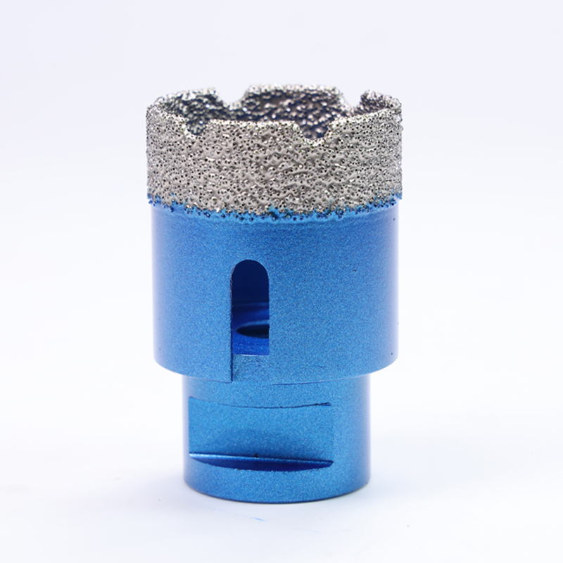 Dry use Vacuum Brazed Diamond Drill Bit for Porcelain