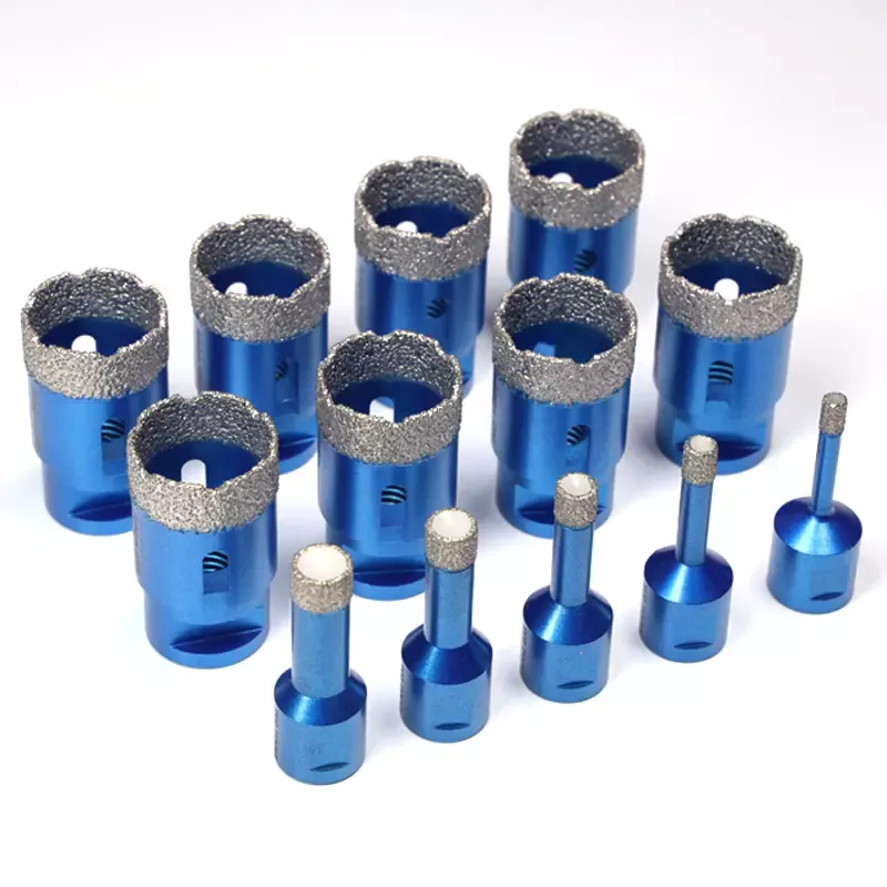 The Manufacturing Process of Vacuum Brazed Drill Bits