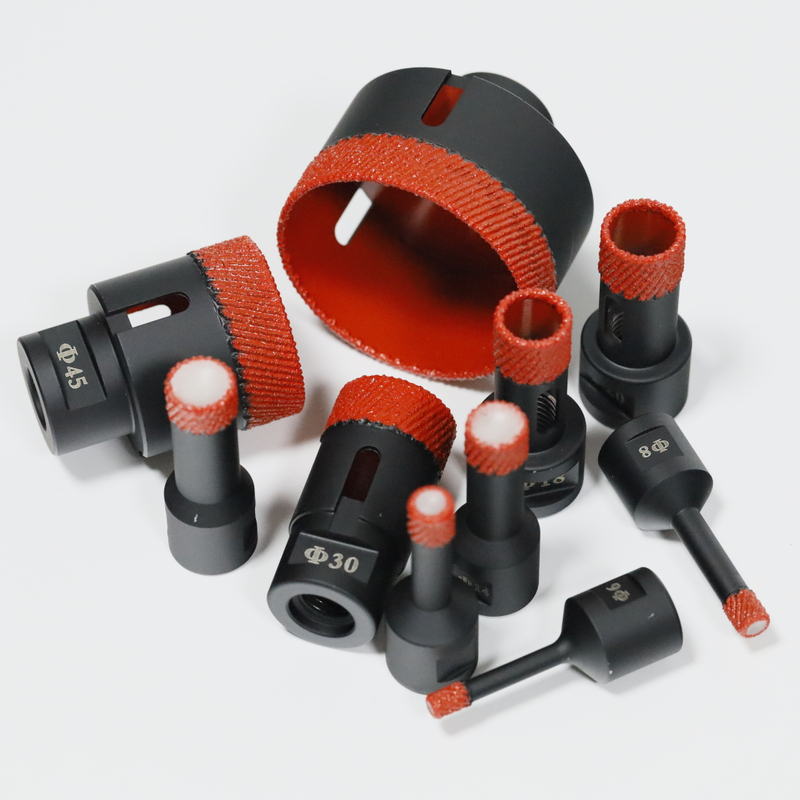 Professional Grade Matrix Drill Bits for Porcelain, Granite, and Marble, Optimal Performance