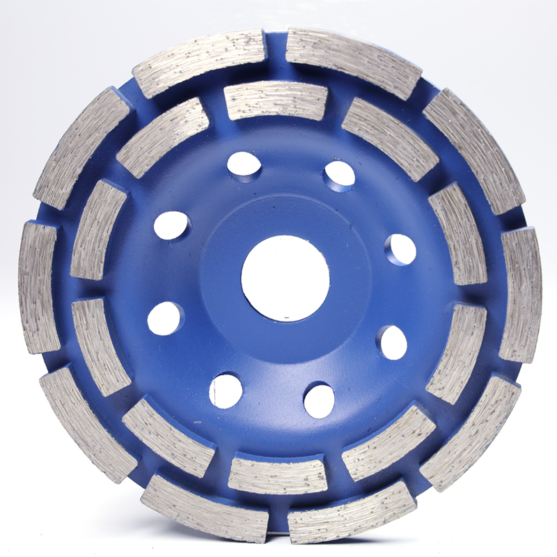 Wholesale Cold Pressed Double row Diamond Cup Wheels for Concrete