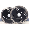 Continuous Rim Triangle Turbo Diamond Saw Blade for Granite