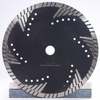 Continuous Rim Triangle Turbo Diamond Saw Blade for Granite