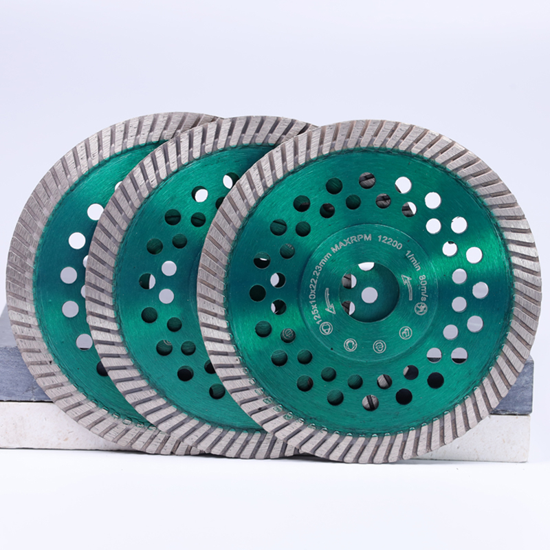 Granite Turbo Diamond Saw Blade Dry Cutting Saw Blade for Granite