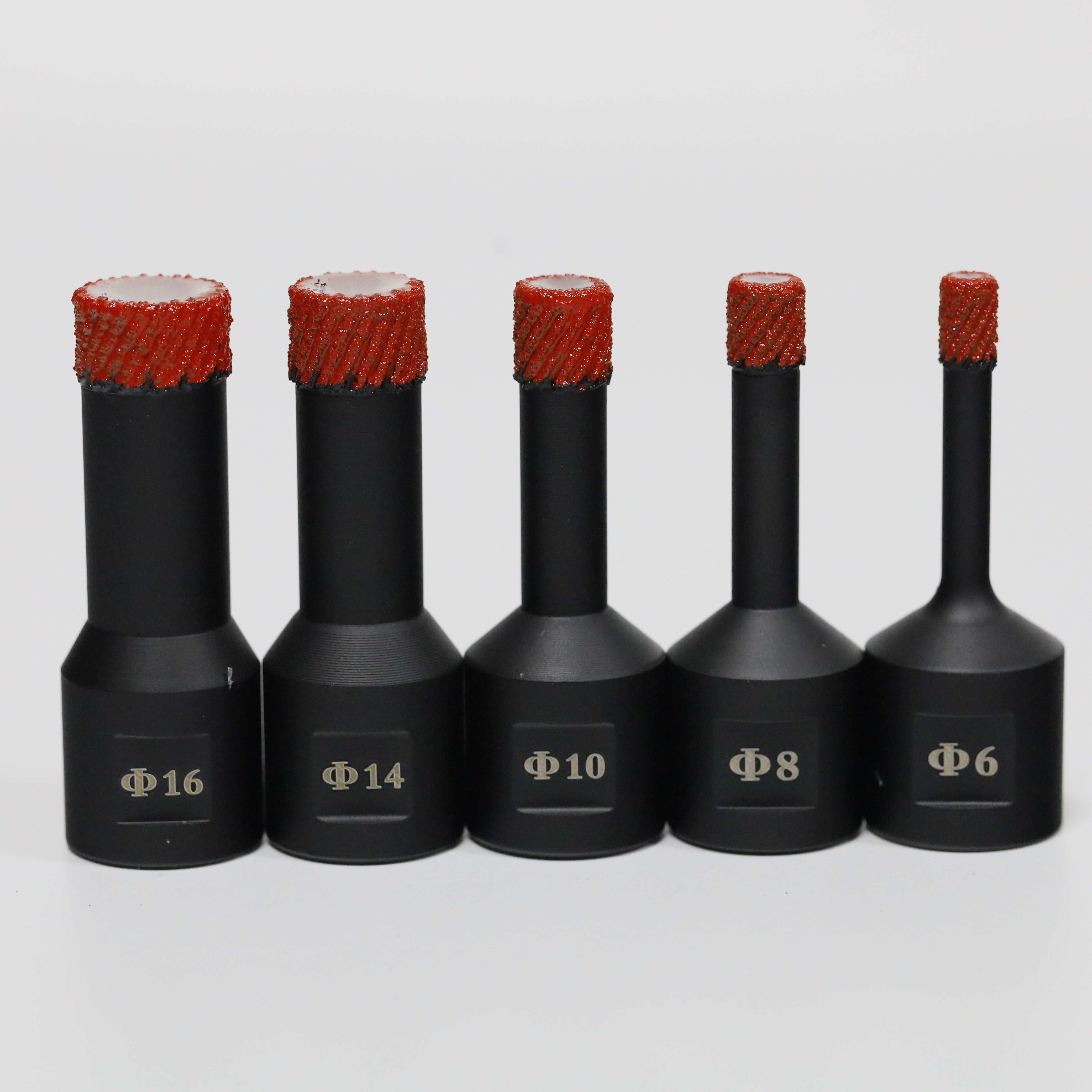 Professional Grade Matrix Drill Bits for Porcelain, Granite, and Marble, Optimal Performance