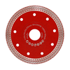 115-125mm 1.2mm Ultra Thin Mesh Turbo Diamond Saw Blade for Ceramic and Sintered Stone