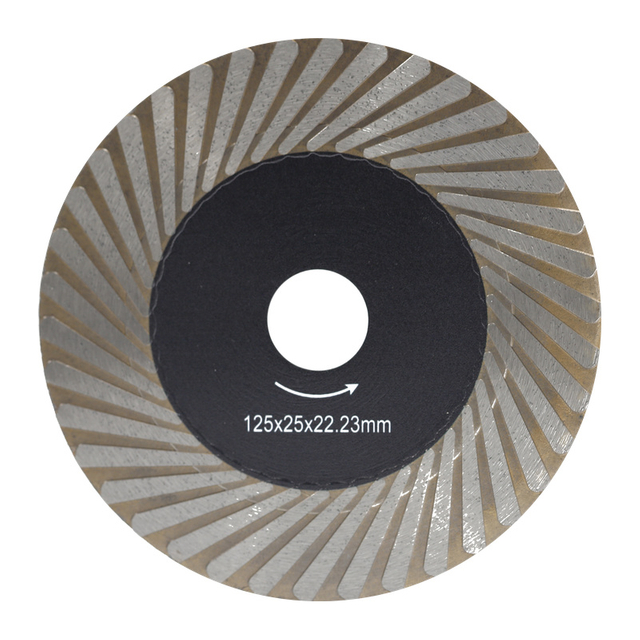 115/125mm Radial Segment Diamond Cut and Grind Blade for Ceramic and Sintered Stone