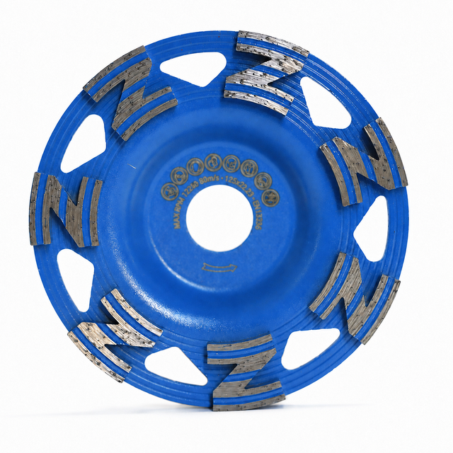 125mm Ripper Arrow Segment Diamond Cup Wheel for Concrete and Adhesive Removal