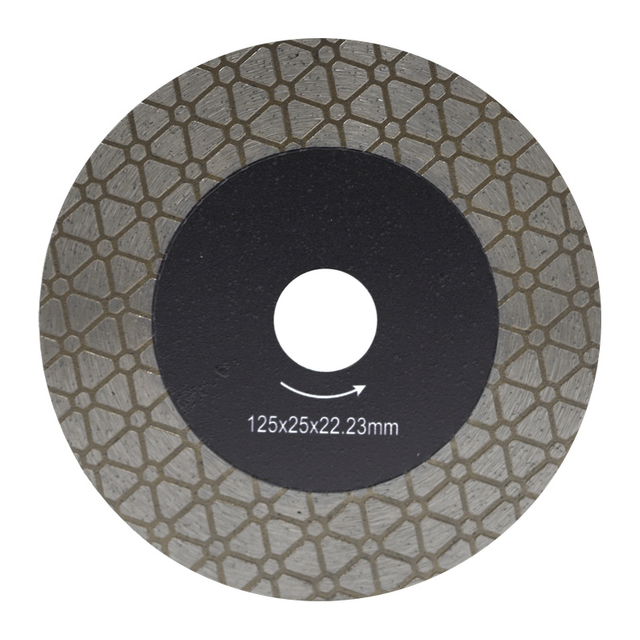 115/125mm Fine Honeycomb Diamond Cut and Grind Blade for Ceramic and Sintered Stone
