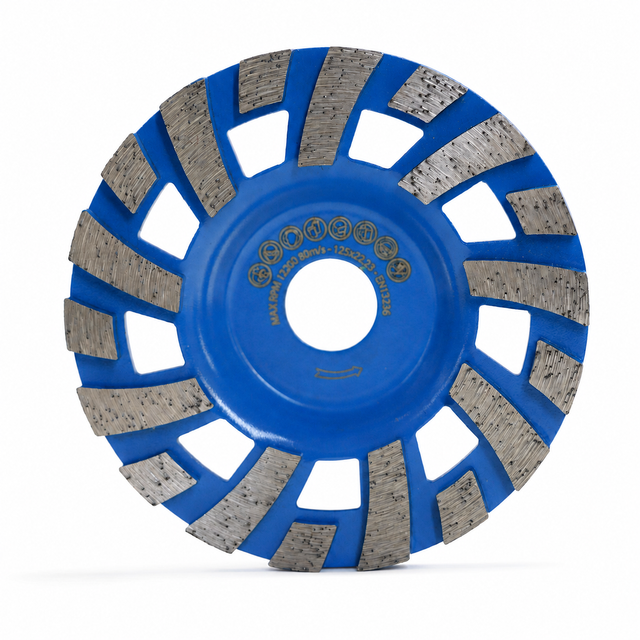 125mm Slanted Segment Diamond Cup Wheel for Concrete Grinding