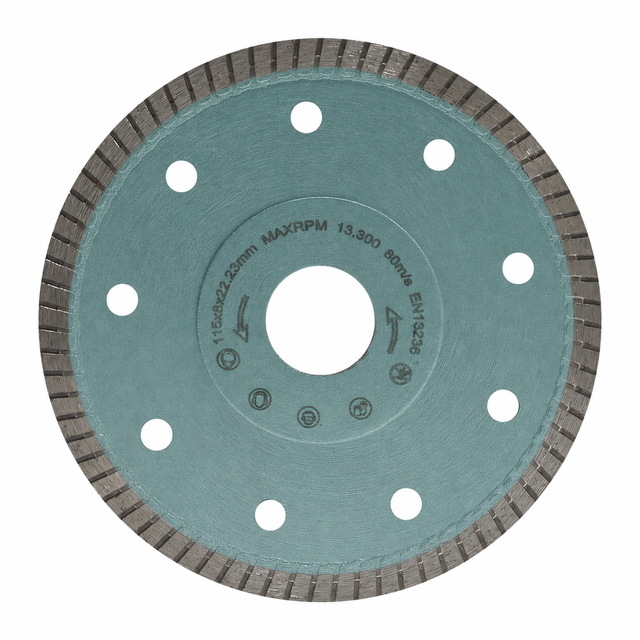 105-230mm Turbo Mesh Diamond Saw Blade for Ceramic and Sintered Stone