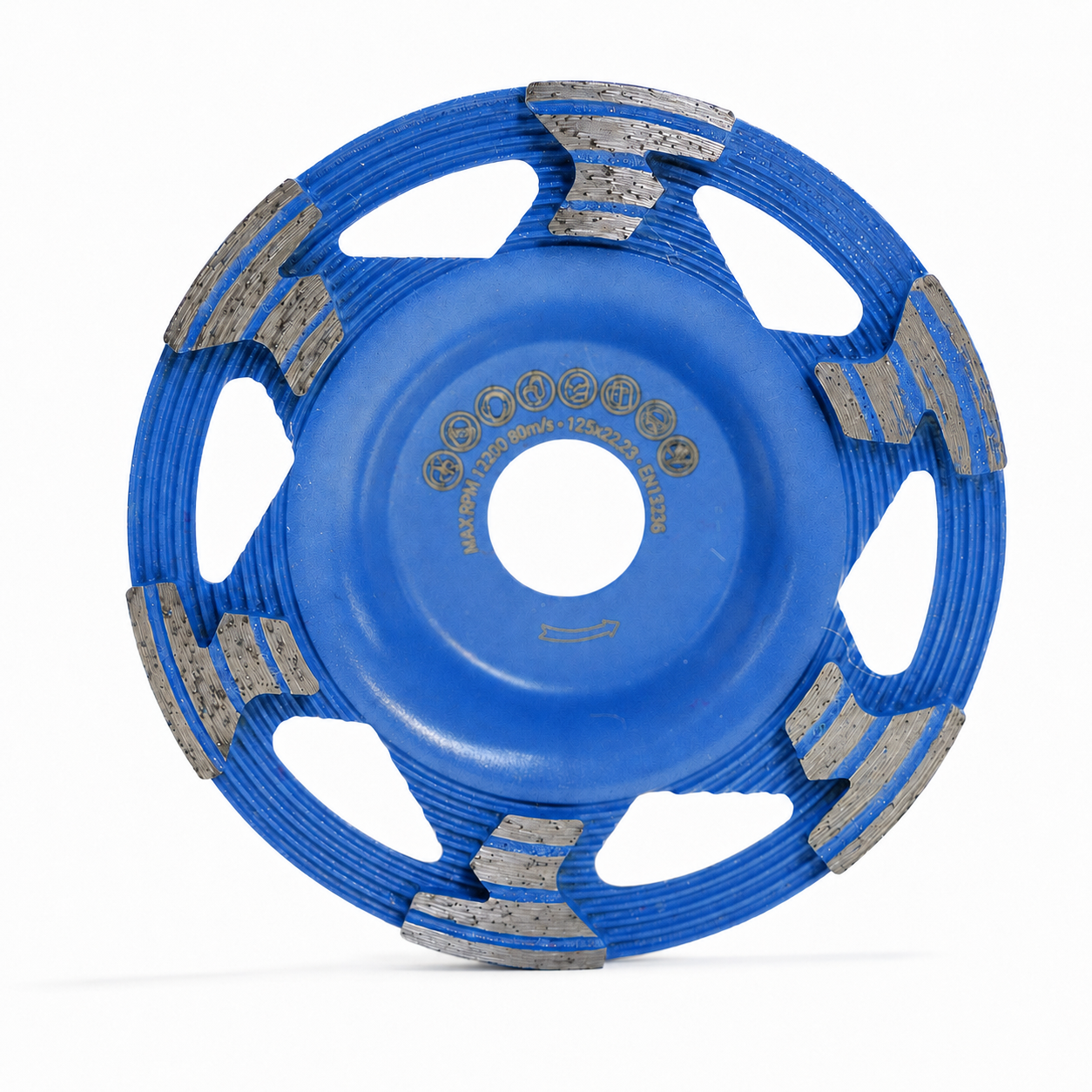 125mm Zigzag Wave Segment Diamond Cup Wheel for Concrete Grinding